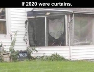 Stupid Bar Memes if 2020 were curtains