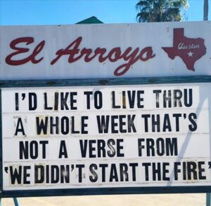 Stupid Bar Memes when we didnt start the fire