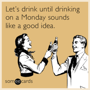 Stupid Bar Memes letsbdrinkbuntilbdrinkingbonbabmondaybsoundsblikebabgoodbideabBda