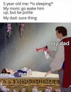 Stupid Bar Memes waking him up