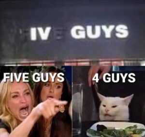 Stupid Bar Memes when you arguing with a cat meme
