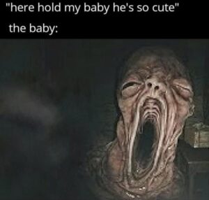Stupid Bar Memes when you hold their kids