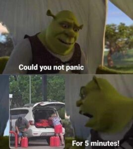Stupid Bar Memes whensyouspanic