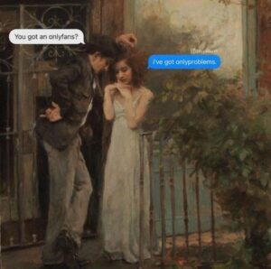 Stupid Bar Memes The artist gives voice to characters from classic paintings and 180000 followers approve the idea 6113c315de0b9 880