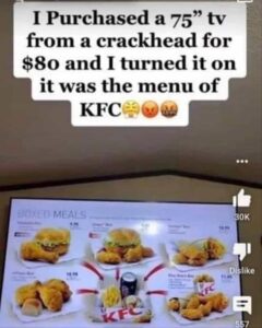 Stupid Bar Memes kfc