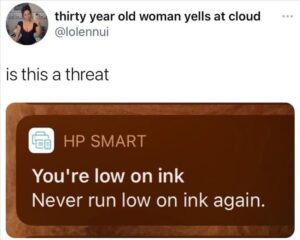 Stupid Bar Memes the printer