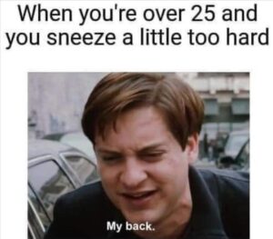 Stupid Bar Memes when you sneezing