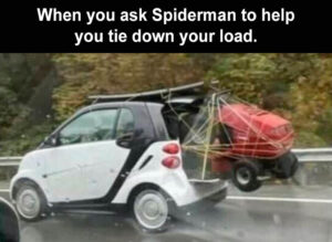 Stupid Bar Memes whensspidermanshelpssyousloadsyourscar