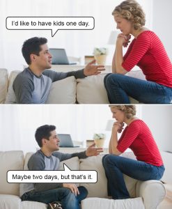 Stupid Bar Memes havingskids