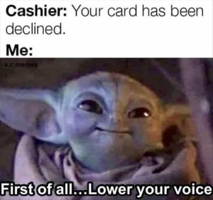 Stupid Bar Memes yourscard