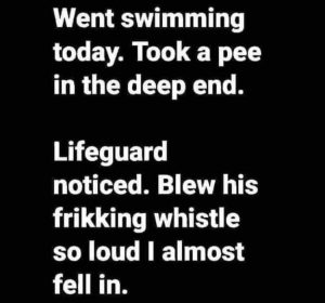 Stupid Bar Memes youresswimming