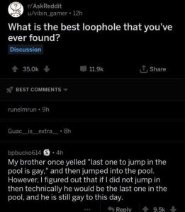 Stupid Bar Memes yousfindsthesloophole