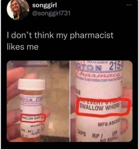 Stupid Bar Memes youresmedication
