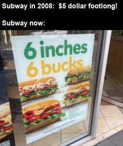 Stupid Bar Memes ins2008sfivesdollarsfootlongssubwaystoday