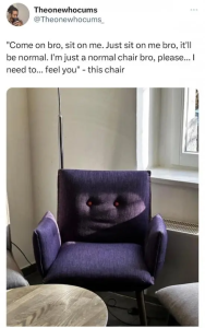 Stupid Bar Memes chair