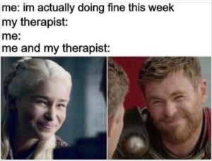 Stupid Bar Memes yourestherapist