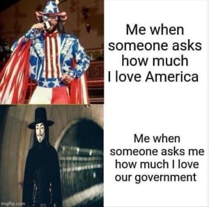 Stupid Bar Memes whensyouslovesyourscountry