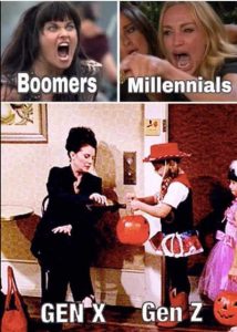 Stupid Bar Memes boomerssmillennialssfightingsgen