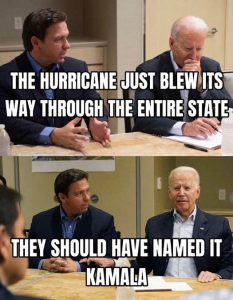 Stupid Bar Memes desantissbidenshurricanesblewsth