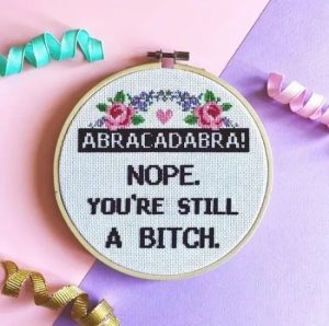 Stupid Bar Memes funnyscrosssstitches3