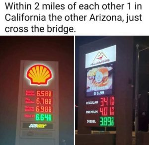 Stupid Bar Memes gassvpricessvcaliforniasvvssvarizona