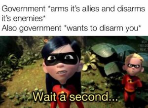 Stupid Bar Memes governmentsarmssdisarmssenemies