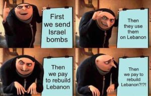 Stupid Bar Memes seendsbombssisraelslebanonspaysf