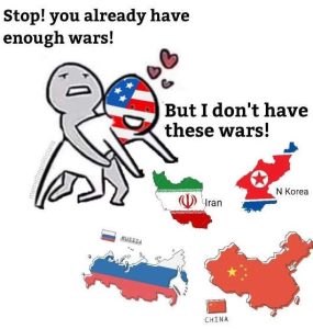 Stupid Bar Memes usasenoughswarsswantsrussiaschin