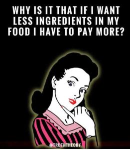 Stupid Bar Memes whysifslesssingredientssinsfood