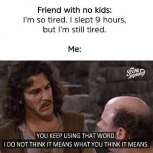 Stupid Bar Memes friendsnoskidssslepts9shoursstir