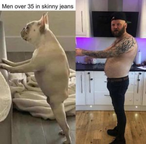 Stupid Bar Memes mensovskinnysjeans