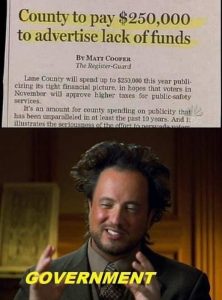 Stupid Bar Memes governysspends250ksadv