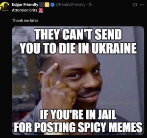 Stupid Bar Memes xsbritssdsyousdiesukrain