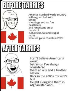 Stupid Bar Memes canadaterstariffssamer