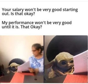 Stupid Bar Memes salarystartingsout